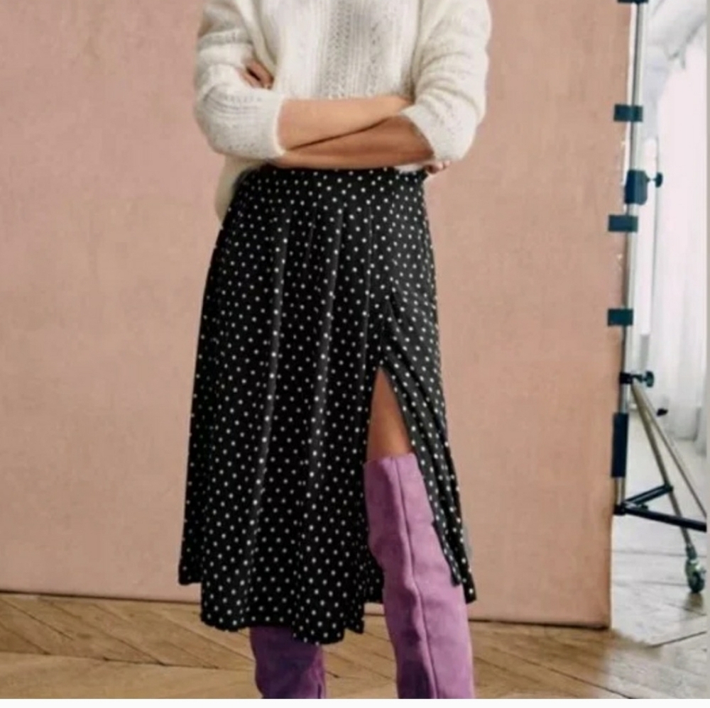 Sezane Alicia Skirt- Polka Dot Size 36/4